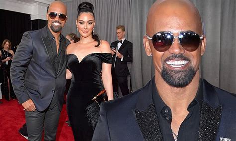 Grammys 2018: Shemar Moore takes date Anabelle Acosta | Daily Mail Online