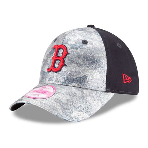 BOSTON RED SOX Women's Glamo Camo Adjustable Cap - Bob’s Stores