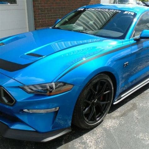 Velocity Blue 2019 Ford Mustang