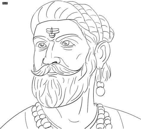 Chhatrapati Shivaji Maharaj Illustration - Kids Portal For Parents