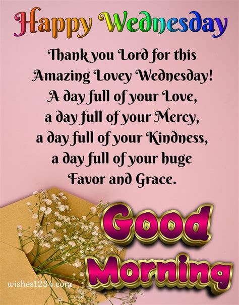 Happy Wednesday Images, Wednesday Morning Greetings, Wednesday Morning Quotes, Good Morning ...