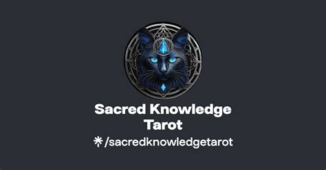 Sacred Knowledge Tarot | Instagram | Linktree