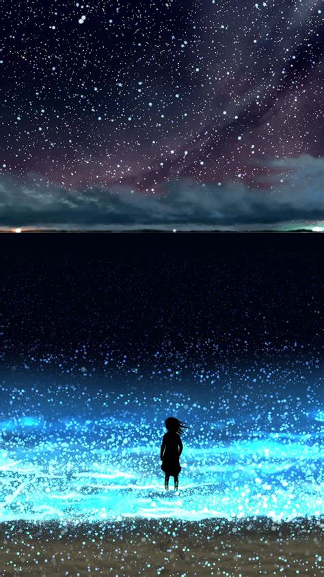 Download Anime Beach Background | Wallpapers.com