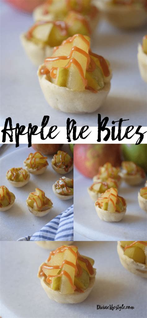 Apple Pie Bites Recipe Mini Dessert Divine Lifestyle