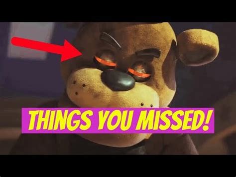 Fnaf movie trailer breakdown + Easter eggs! : r/youtubepromotion