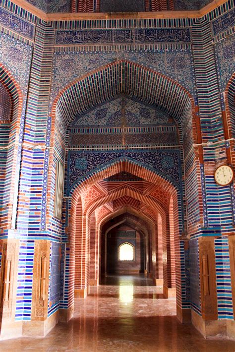 Shah Jahan Masjid corridor, Thatto (Sindh) Shah Jahan Masjid is named ...