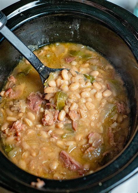 Slow Cooker Pinto Beans and Ham - Scattered Thoughts of a Crafty Mom by ...