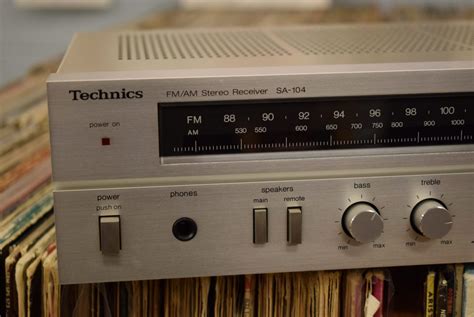 Technics Receiver - Model: SA-104 | Vintage Audio Exchange