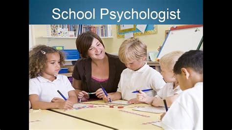 Role of School Psychologist - YouTube