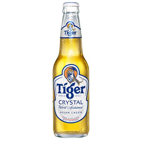 Tiger Crystal Bottle - SG Lager Beer - 330ml - Boozy.ph