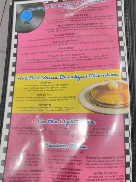 Menu at Happy Days Diner restaurant, Pauls Valley, W Grant Ave