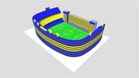 La Bombonera Stadium Lowpoly - 3D model by nicolassb (@nicolassabastta) [519b647] - Sketchfab