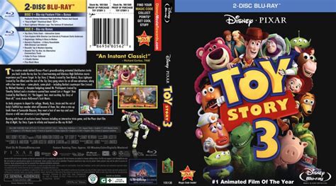 Toy Story 3 - Movie Blu-Ray Scanned Covers - ToyStory3 BD 2d cover ...