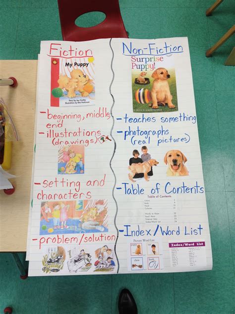 Non-fiction chart I made for Reading Workshop | Reading workshop ...