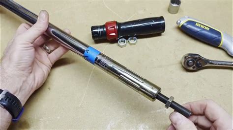 Craftsman torque wrench - calibration - YouTube