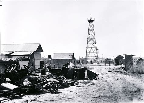 Main Street in the oil boom town of Freer | National Museum of American History