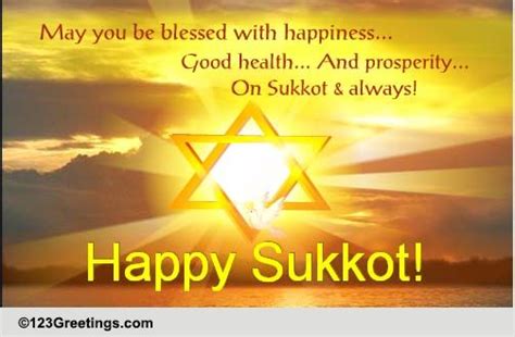 Sukkot Cards, Free Sukkot Wishes, Greeting Cards | 123 Greetings