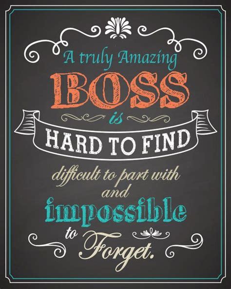 A Truly Great Boss is Hard to Find Printable Boss Gift Boss Gift Gift ...