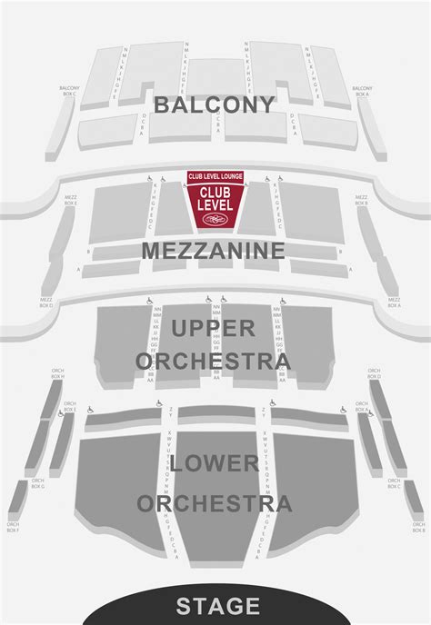 Broward Center for the Performing Arts :: Seating Charts