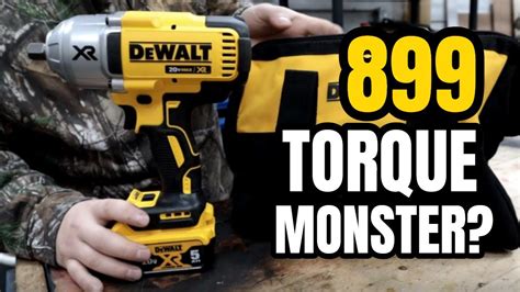 MOST POWERFUL IMPACT WRENCH? - [DEWALT DCF899] - YouTube