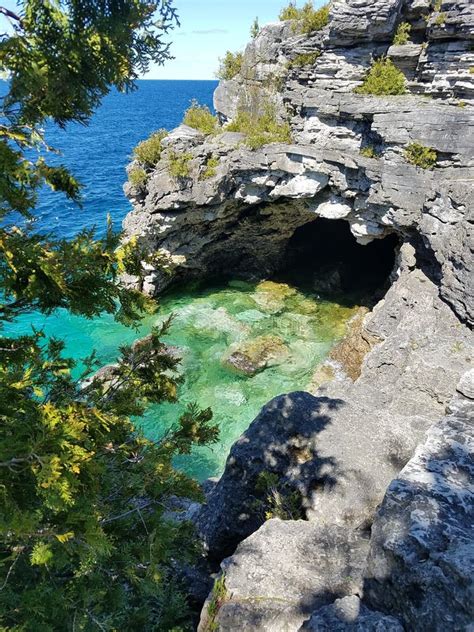 Bruce Peninsula National Park Stock Photo - Image of canada, hiking ...