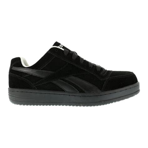 Reebok Mens Black Suede Classic Skateboard Oxford Soyay Steel Toe – The ...