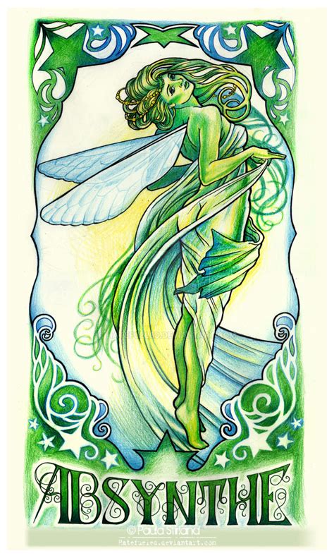 Mucha Absinthe Fairy by hatefueled on DeviantArt