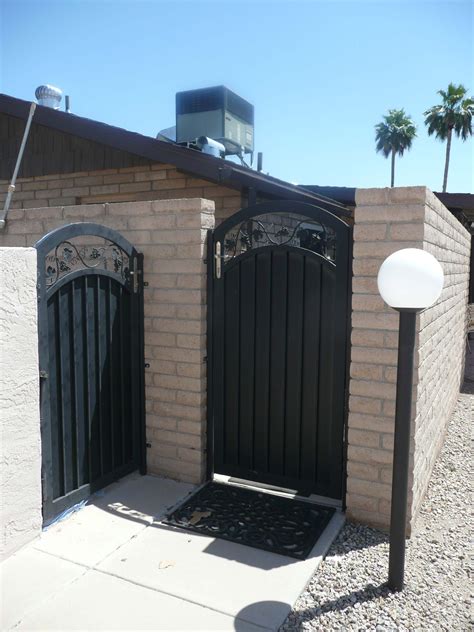 Larger Single | Security gates, Outdoor decor, Outdoor