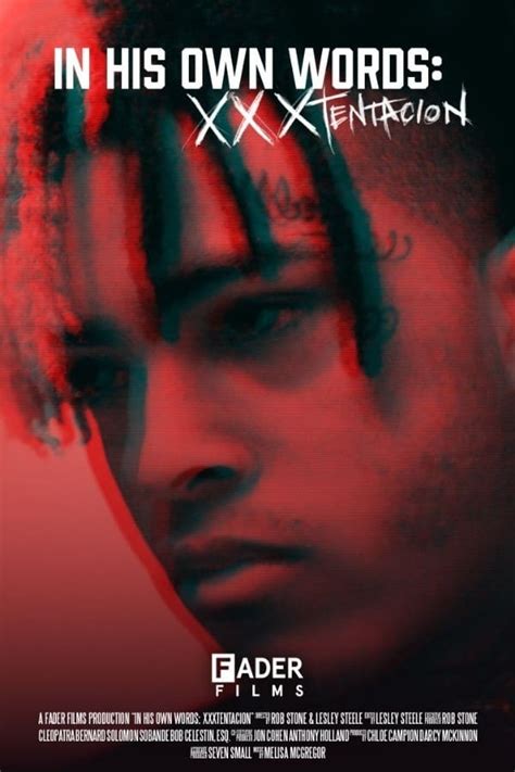 In His Own Words: XXXTENTACION (2022) - Posters — The Movie Database (TMDB)