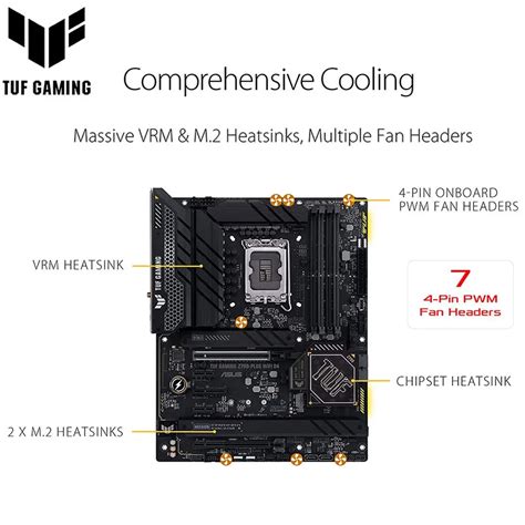 Asus Z790 PLUS WIFI DDR4 Motherboard Lga 1700 ASUS TUF Gaming Z790 Plus ...