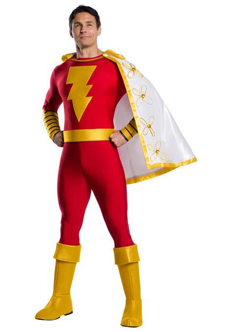 DC Classic Shazam Costume for Men