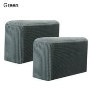 Grey Stretchy Sofa Armrest Covers Armchair covers Protector - Walmart.com