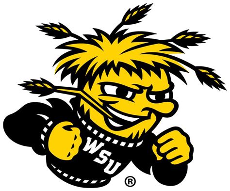 Wichita State Shockers Primary Logo (2010) - WSU mascot - WuShock ...