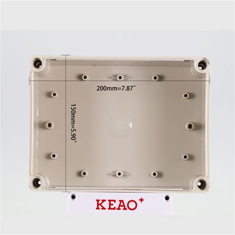 ip65 waterproof enclosure plastic outdoor waterproof enclosure custom enclosures PWP185 wire box ...