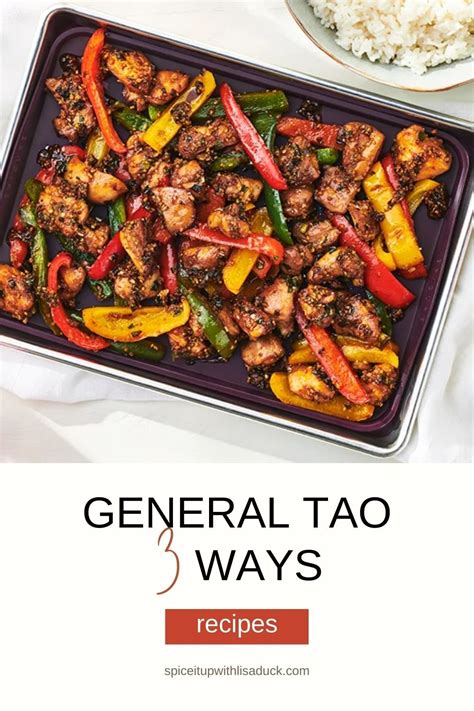 Get great General Tao flavour in more than one recipe. These 3 quick and easy recipes are simply ...