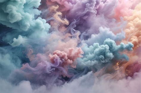 Premium Photo | Pastel smoke wallpaper smoke background smoke effects background smoke ...