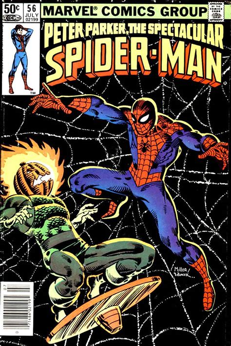 Spectacular Spider-man v2 #56 - Frank Miller cover - Pencil Ink