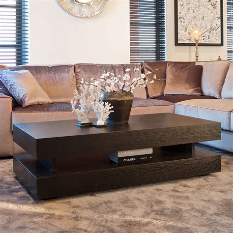 Modern Black Coffee Table | Modern black coffee table, Black coffee ...