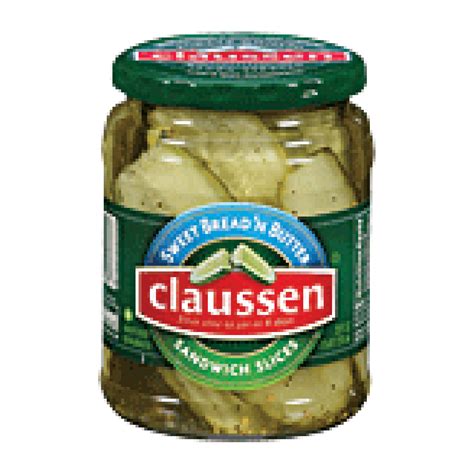 Claussen Pickles Bread 'n Butter Sandwich Slices 20fl oz