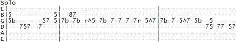 guitar lesson Silverchair Tomorrow tab