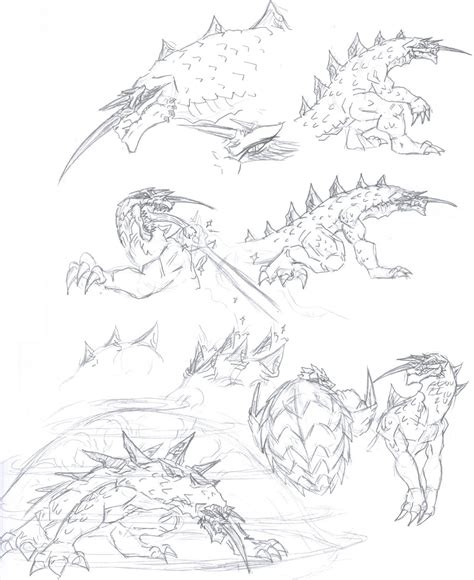 Barugon concepts. by ChaosGhidorah on DeviantArt