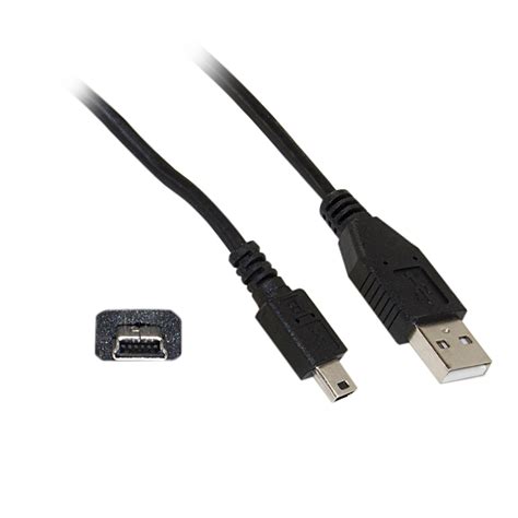 3ft Digital Video Camera USB Cable, USB Type A to Mini B