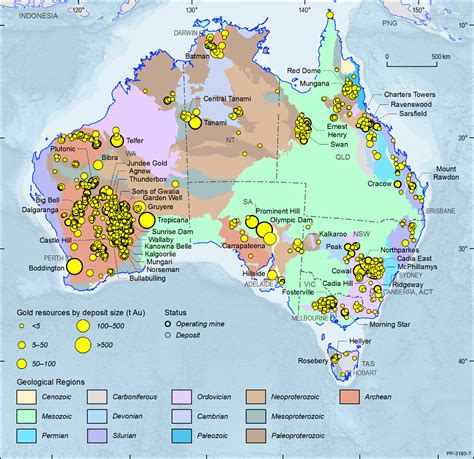 Gold | Geoscience Australia