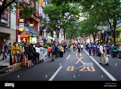 Dogenzaka Street is a popular district in Shibuya, Tokyo for shopping and entertainment Stock ...