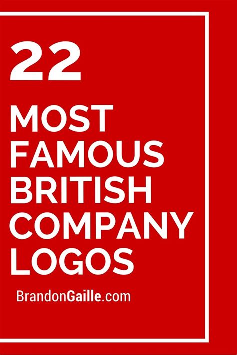 22 Most Famous British Company Logos Building Logo, Building Companies ...