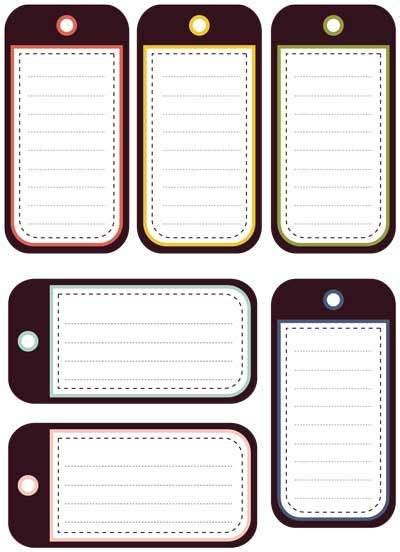 Other Freebies – non PL | Luggage tags printable, Luggage tag template, Templates printable free