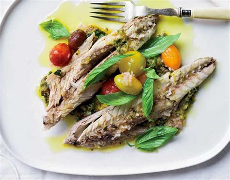 Baked Branzino Fillet with Potatoes Recipe