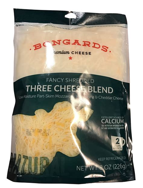 Bongards shred 3 cheese blend | Quirch Foods