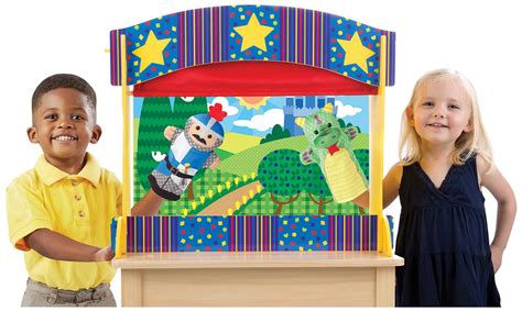 Melissa & Doug TABLETOP PUPPET THEATRE Children Pretend Play BNIP | eBay