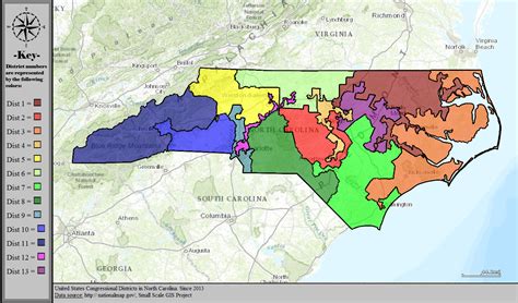 Map Monday, gerrymandering US congressional districts